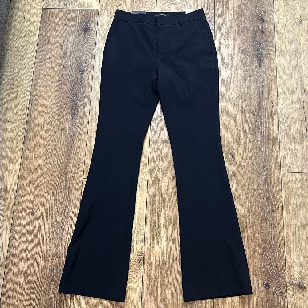 NWT Banana Republic Black Bootcut Dress Pants Size 0